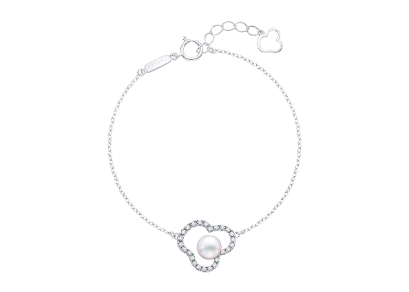 chants signature diamonds pave Bracelet