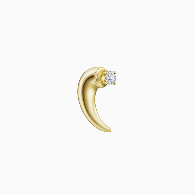 danger horn Earring