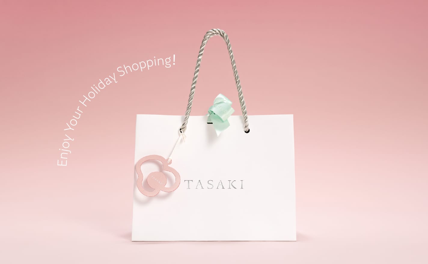 「chants」のチャームが輝く、ホリデー限定ラッピング