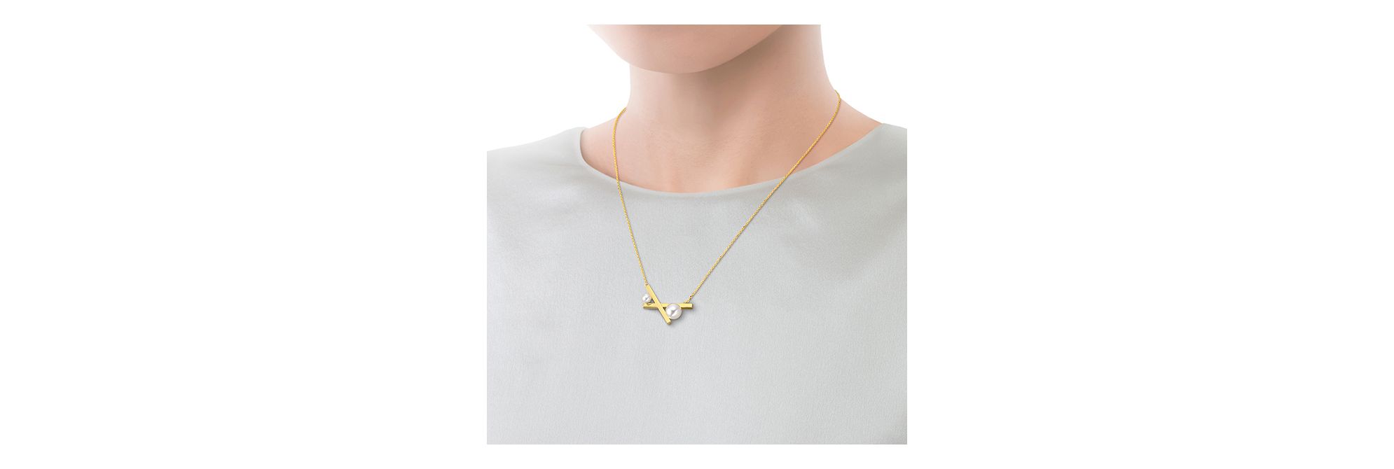 バランス クロス ネックレス P-16945-18KYG|ネックレス/balance cross バランス クロス ネックレス P-16945-18KYG|ネックレス/balance cross