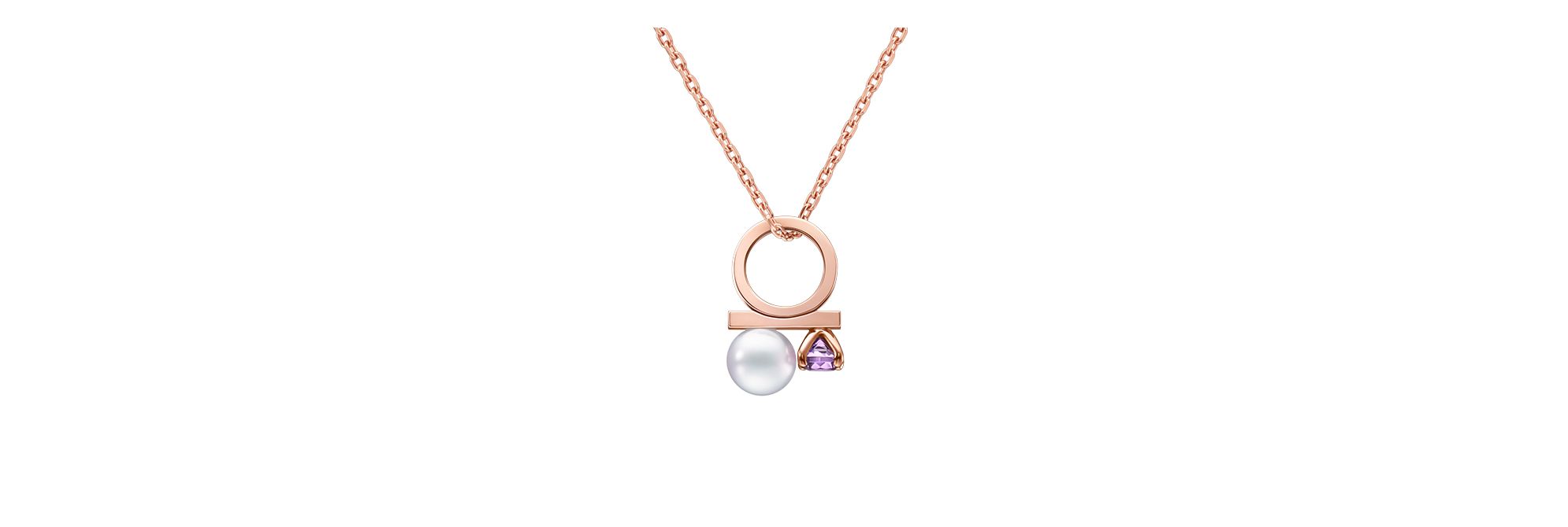 TASAKI タサキ ネックレス 18金 K18イエローゴールド アメジスト