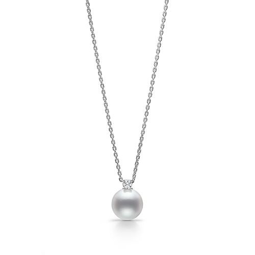 Akoya Pearl Pendant — P-16379-18KWG