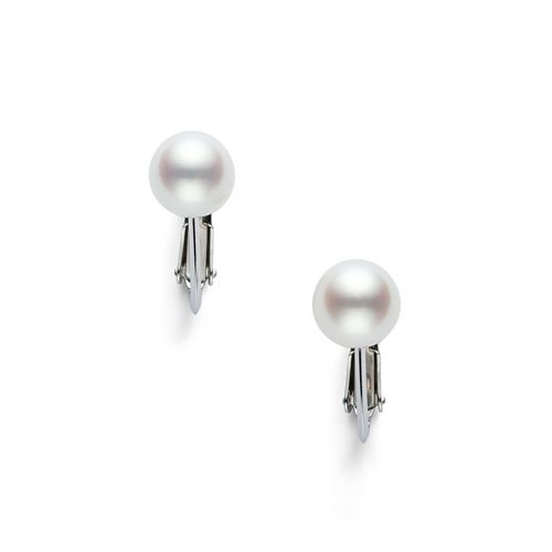 Akoya Pearl Earrings — E-UC700-18KWG