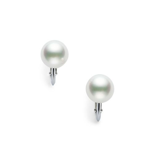 Akoya Pearl Earrings — E-UC800-18KWG