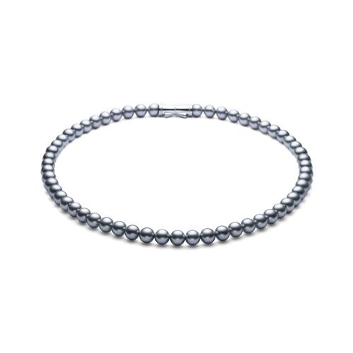 Akoya Pearl Necklace — UBR-070B-SIL