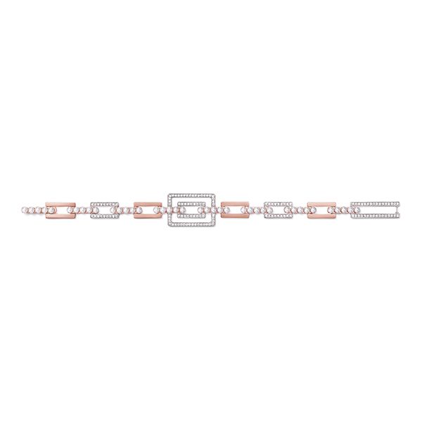 Linkage Bracelet — BL-0756L-18KSG-18KWG