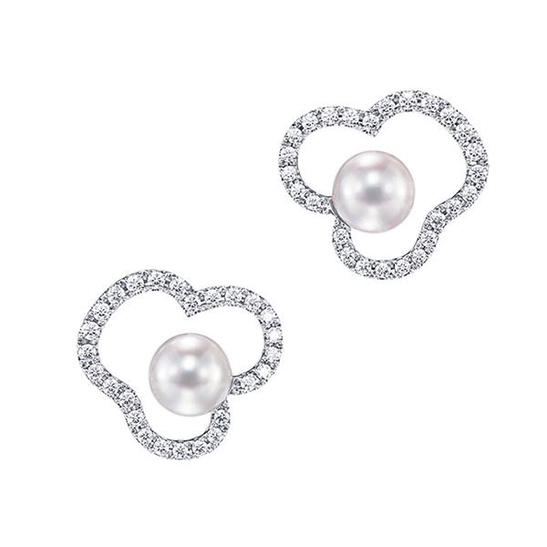 TASAKI チャンツ シグネチャー ダイヤモンド パヴェ イヤリング