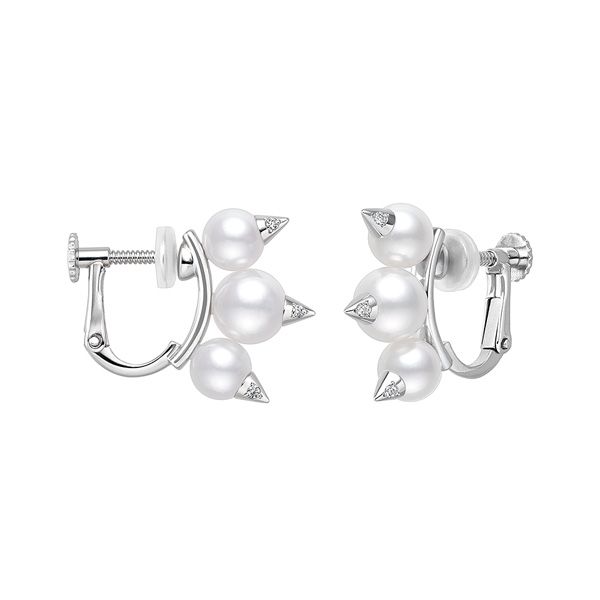 danger neo diamonds pave Earrings — E-4388-18KWG-UC