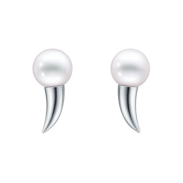 danger fang Earrings — E-4431-18KWG