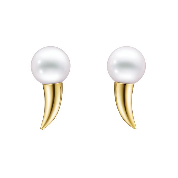 danger fang Earrings — E-4431-18KYG