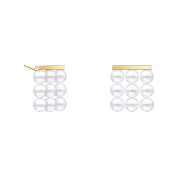 balance build Earrings — E-4440-18KYG
