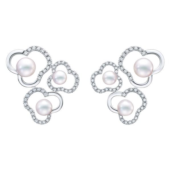 TASAKI チャンツ ダイヤモンド パヴェ イヤリング