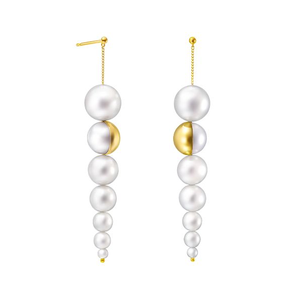 SHELL Earrings — EC-3854-18KYG
