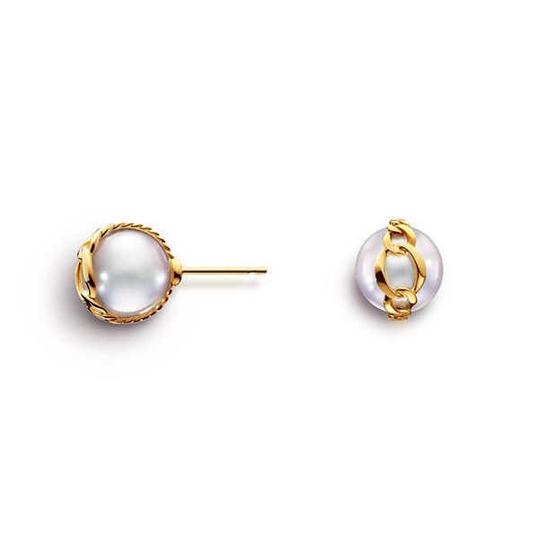 STRETCHED Earrings — EC-3876-18KYG
