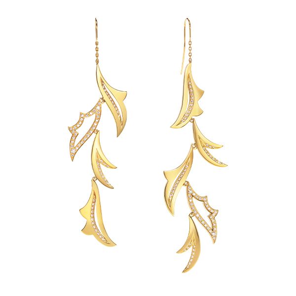 Jardin Secret Earrings — EID-3971-18KYG