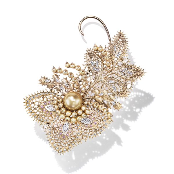 Dentelle Pearls Earring — EN-4061-18KWG
