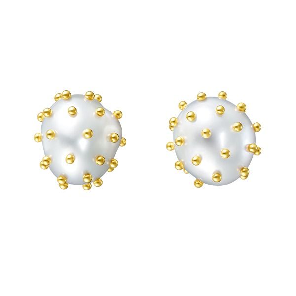 BAROQUE DROPS Earrings — EN-4400-18KYG