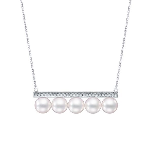 TASAKI バランス シグネチャー ダイヤモンド パヴェ ネックレス