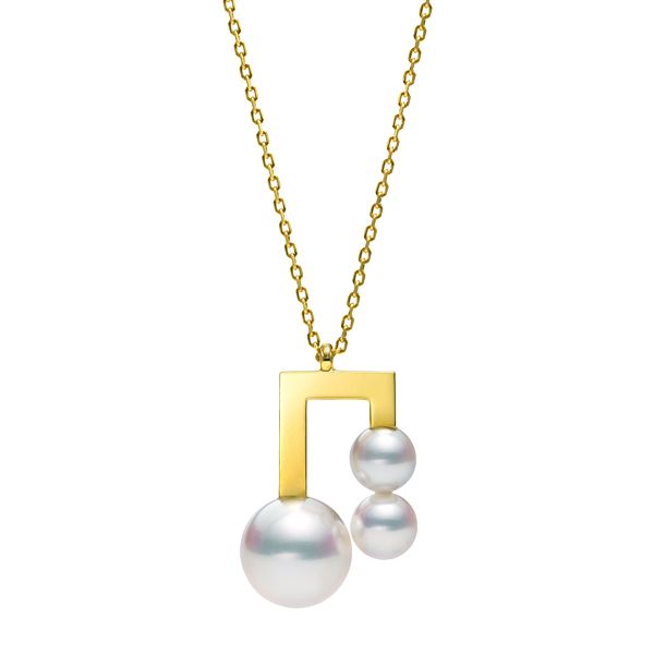 balance note Pendant — P-16537-18KYG