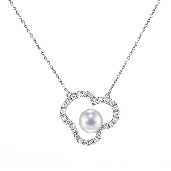 TASAKI チャンツ シグネチャー ダイヤモンド パヴェ ネックレス