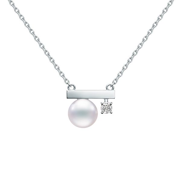 “petit” balance class Necklace — P-16744-18KWG
