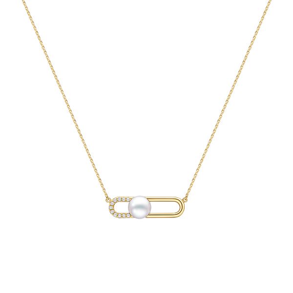 fine links Necklace — P-17168-18KYG