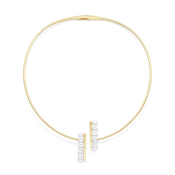 balance parallel Necklace — P-17233-18KYG