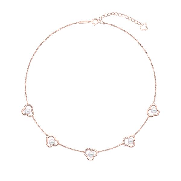 chants signature Necklace — P-17267-18KSG