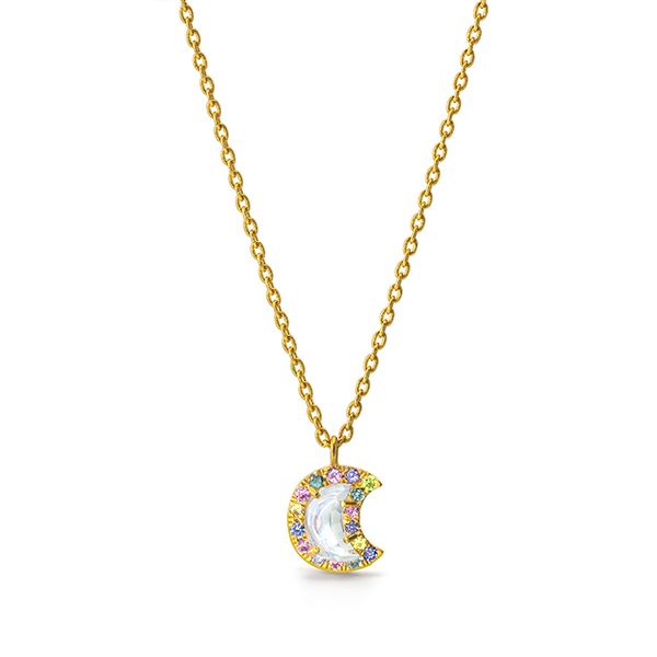 precious sweet night Pendant — PI-16644-18KYG