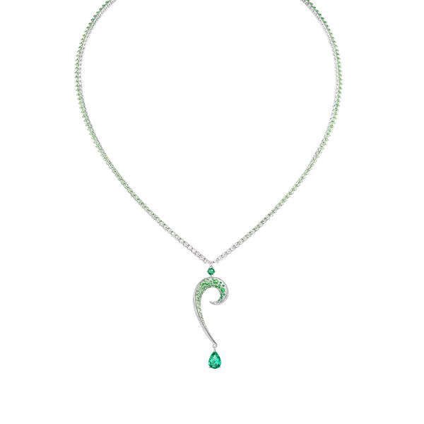 Cove Necklace — PIE-17242-18KWG-PT900