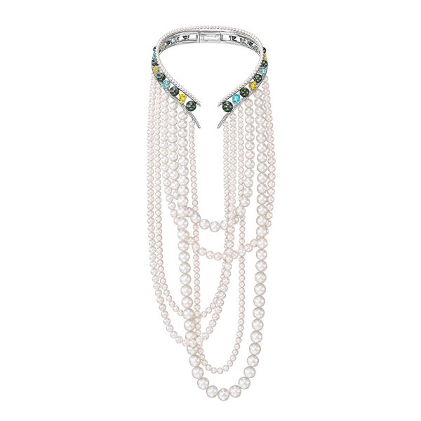 Ocean Light Necklace — PNB-17178-18KWG