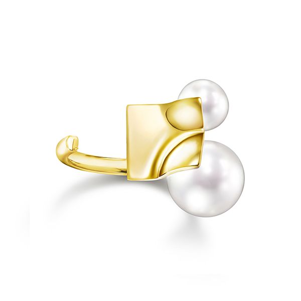 SQUARE LEAF Ring — RC-4910-18KYG