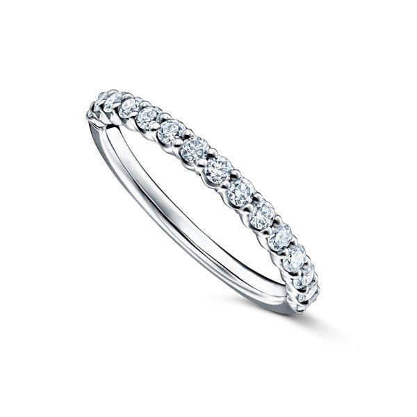 PIACERE Half Eternity Ring — RD-F1790-PT950