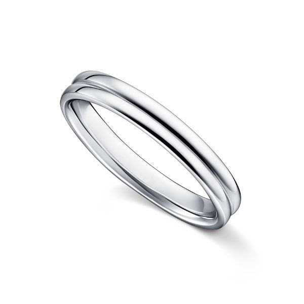 CHIARO Dual Line Ring — RK-4299-PT950