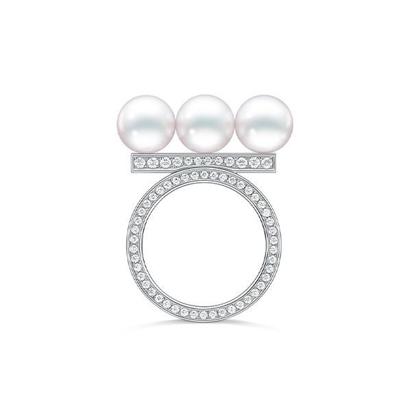balance neo diamonds pave Ring — RPI-4813-18KWG