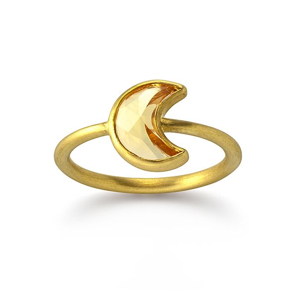 inseparable moon Ring — RZA-V2832-18KYG