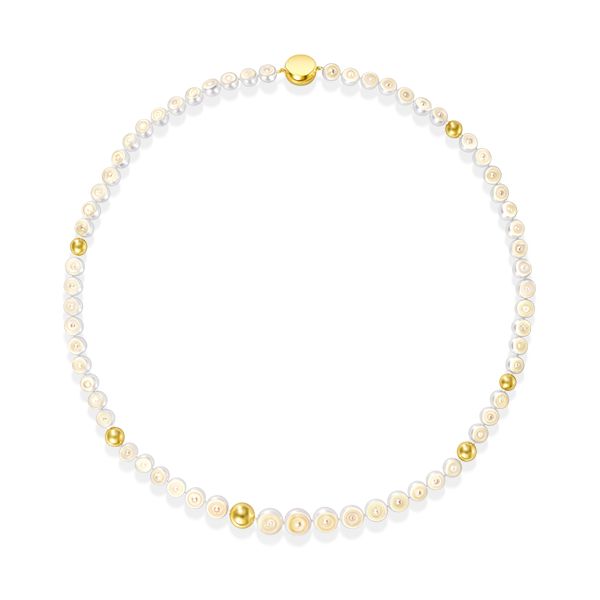 SLICED SPHERE Necklace — UFC-N1338-18KYG