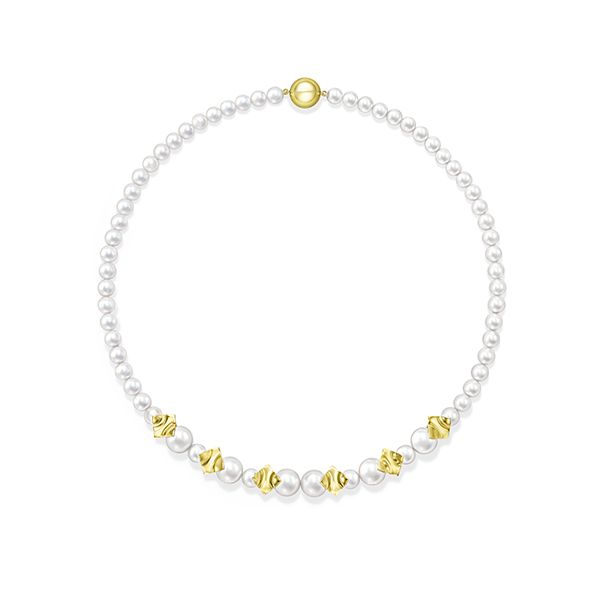 SQUARE LEAF Necklace — UFC-N1361-18KYG