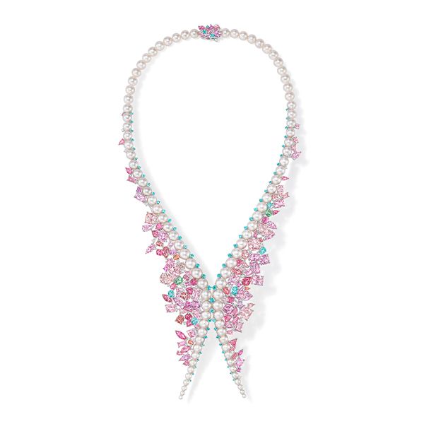 Flourish Necklace — UFN-N1328-18KWG
