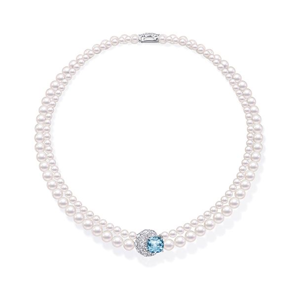 Unisson Necklace — UFN-N1351-PT900-AQA