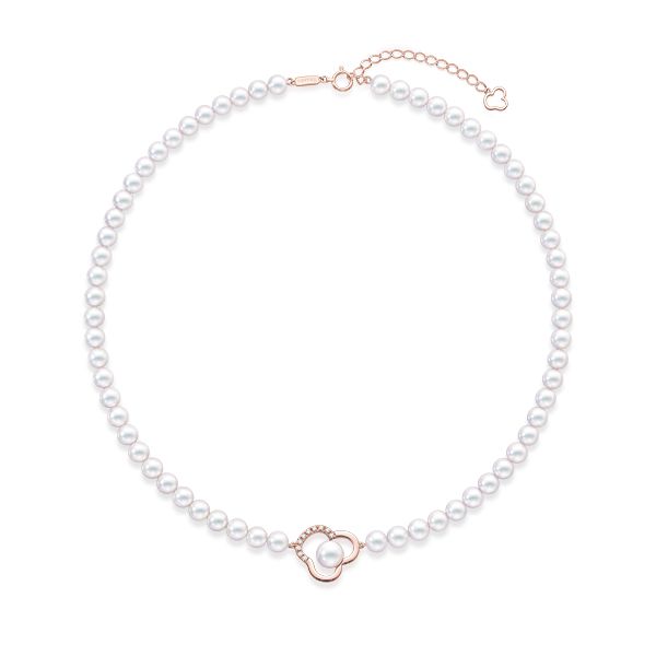 chants signature Necklace — UFN-N1359-18KSG