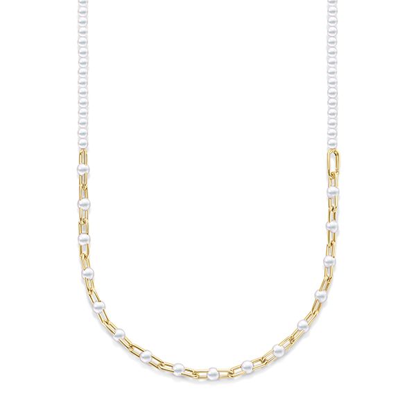fine links Necklace — UFN-N1360-18KYG