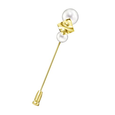 スクエアリーフ ブローチ