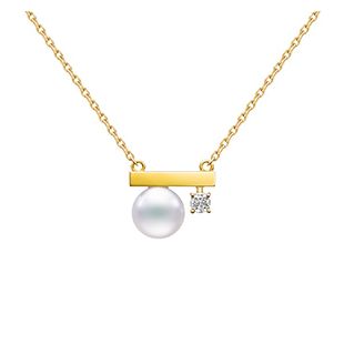 プチ” バランス クラス ネックレス P-16744-18KYG|ネックレス