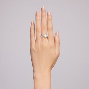 TASAKI バランスノート⭐︎パヴェパールリング　13号　ほぼ新品です TASAKI バランスノート⭐︎パヴェパールリング 13号 ほぼ新品