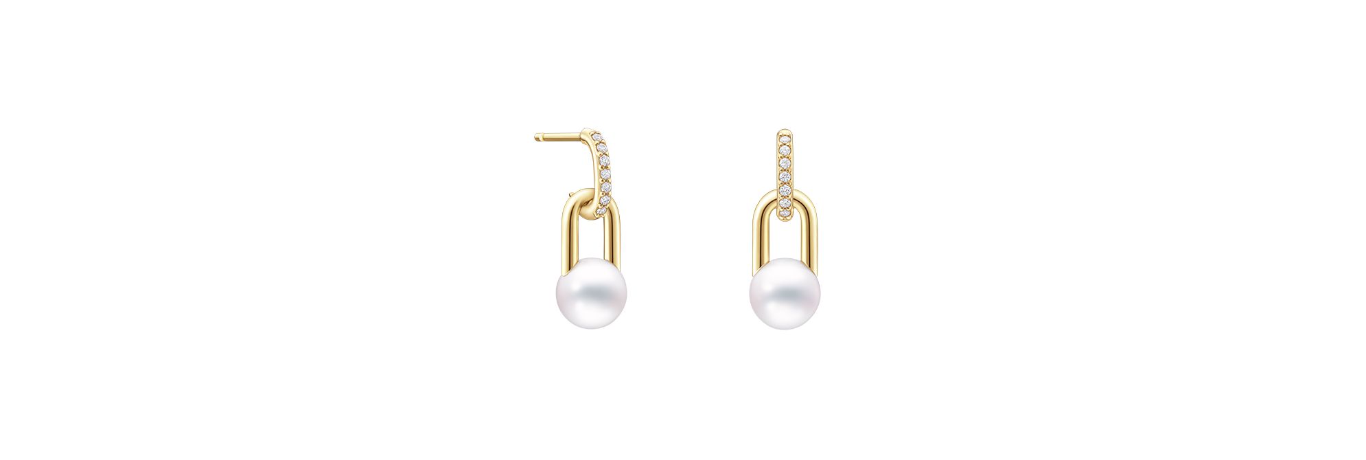 関税込【TASAKI】バランス ネオ ダイヤモンド パヴェ ピアス