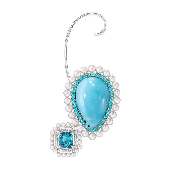 タクヤ様 ラディアント イヤリング EI-4359-18KWG|クリップタイプ イヤリング