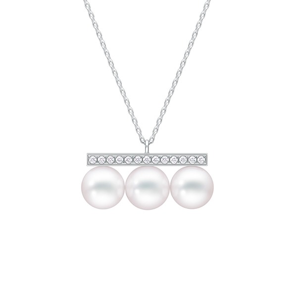 バランス ネオ ダイヤモンド パヴェ ペンダント P-17027-18KWG