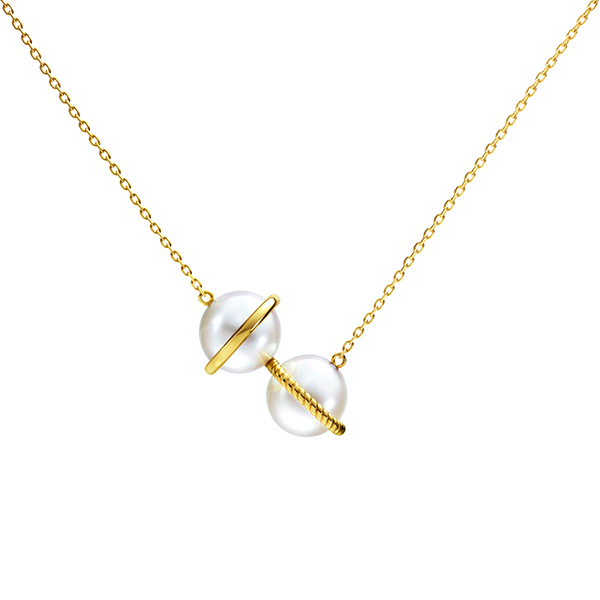 直営手配 すぐ届く TASAKI ウォーヴン ネックレス ウォーヴン ネックレス PC-16772-18KYG|ネックレス/WOVEN|TASAKI