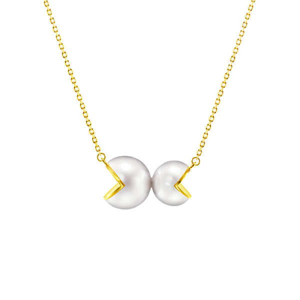 ウェッジ ネックレス PC-17070-18KYG|ネックレス/女性向けギフト